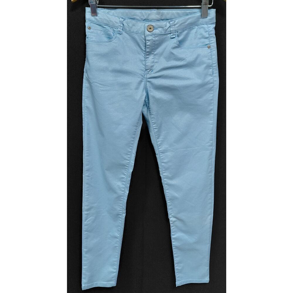 Zara Girls Morocco Casual Collection Light Blue Pants Size 13/14